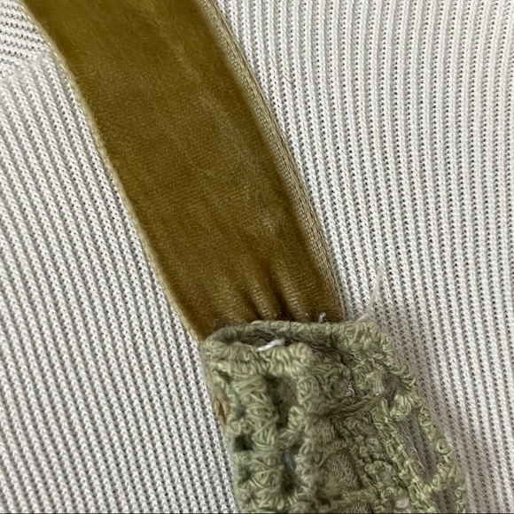 A’reve Cream Boho Lace Tiered Sleeveless Dress M - Picture 5 of 7